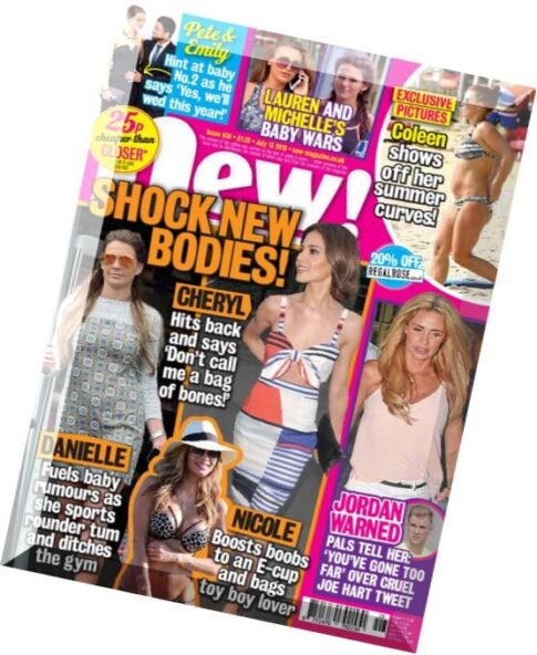 New! Magazine — 13 July 2015