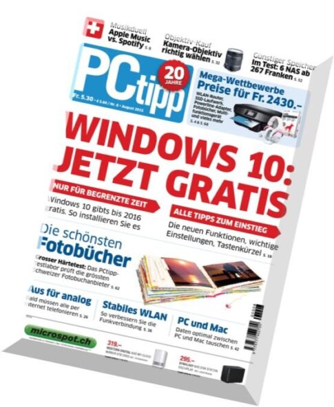 PCtipp Magazin — August 2015