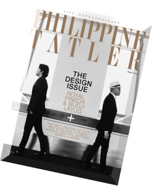 Philippine Tatler – August 2015