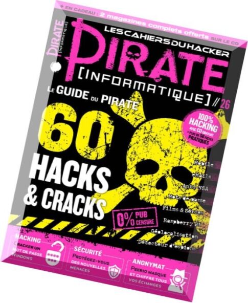 Pirate Informatique — Aout-Octobre 2015
