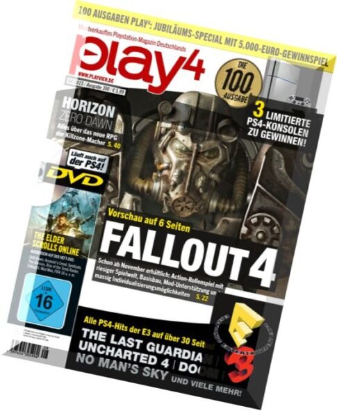 Play4 Magazin — August 2015