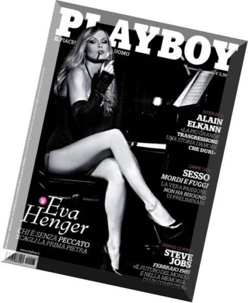 Playboy Italy — May 2011