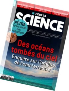 Pour la Science N 454 – Aout 2015