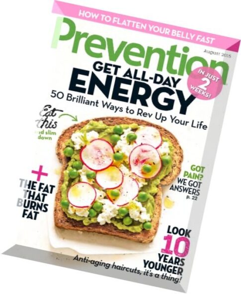 Prevention USA — August 2015