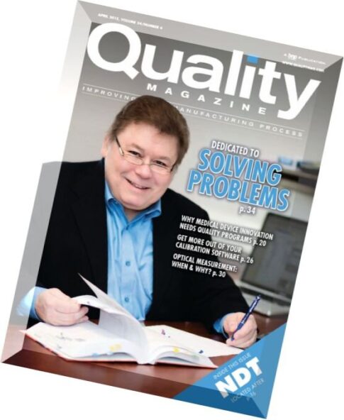 Quality Magazine — April 2015