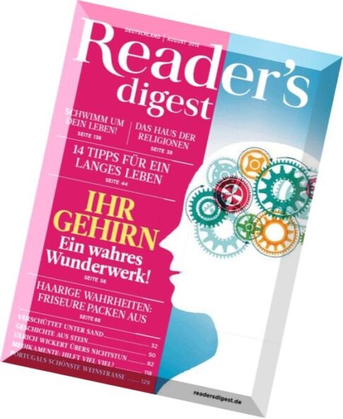 Readers Digest Germany – August 2015