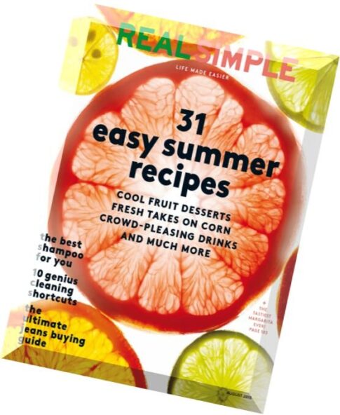Real Simple – August 2015
