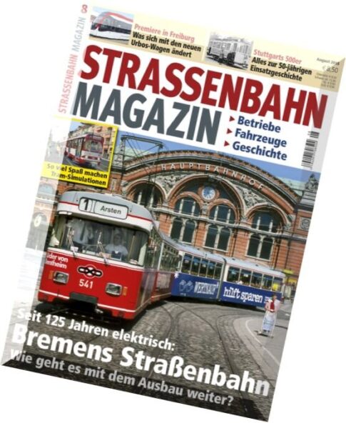 Strassenbahn Magazin – August 2015