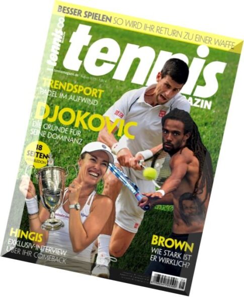 tennis Magazin – August 2015