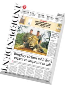 The Independent – 29 July 2015