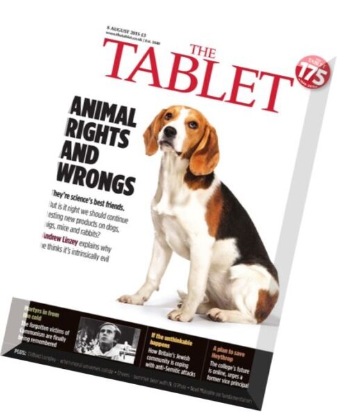 The Tablet Magazine – 8 August 2015