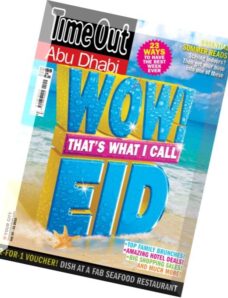 Time Out Abu Dhabi – 15 July 2015
