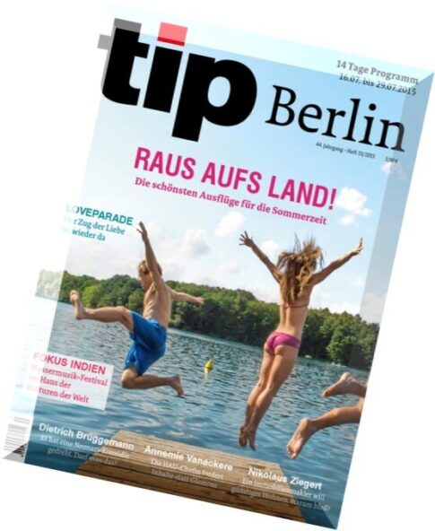 tip Berlin – 16-29 Juli 2015