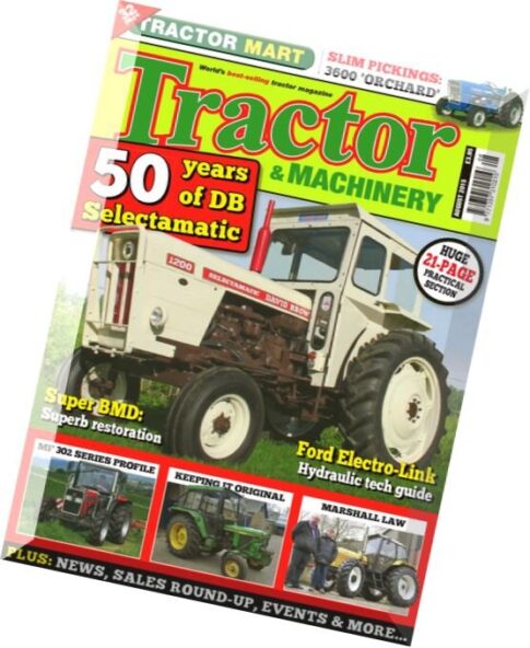 Tractor & Machinery – August 2015