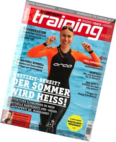 Triathlon Training – Juli-August 2015