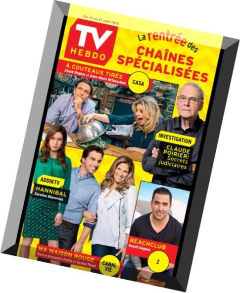 TV Hebdo – 15 au 21 Aout 2015