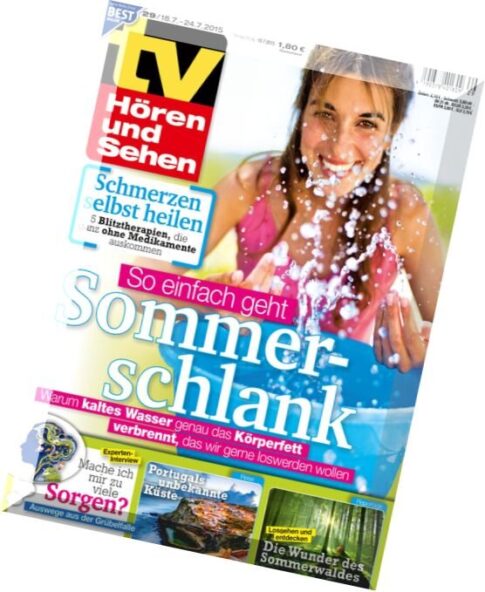 TV Horen und Sehen — Nr.29, 10 Juli 2015
