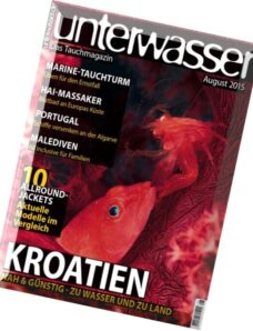 Unterwasser Das Tauchmagazin – August 2015