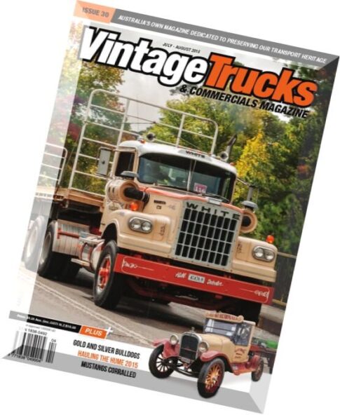 Vintage Trucks & Commercials – July-August 2015