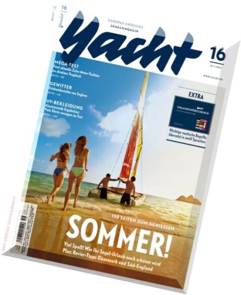 Yacht — N 16, 22 Juli 2015
