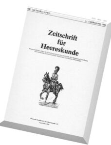 Zeitschrift fur Heereskunde — 1985-03-04 (324)