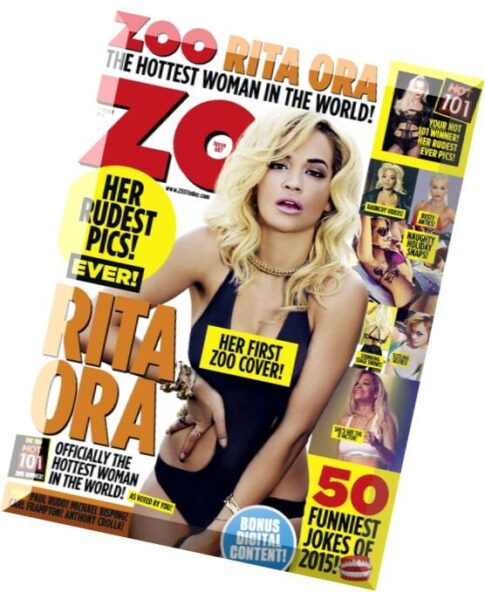 ZOO Magazine UK — 17 July 2015