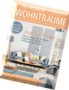 20 Private Wohntraume — September-October 2015