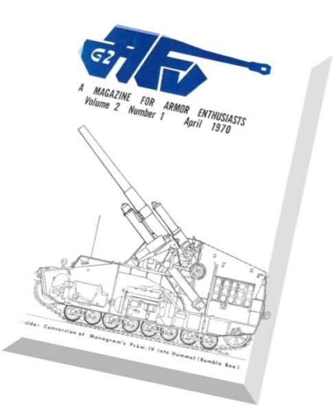 AFV-G2 – A Magazine For Armor Enthusiasts Vol.2 N 1 (1970-04)