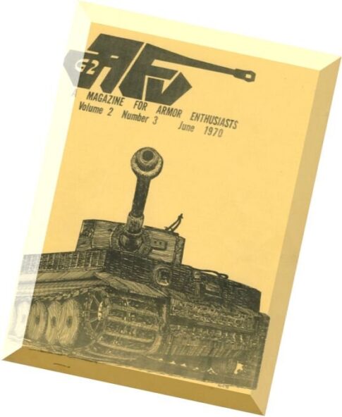 AFV-G2 — A Magazine For Armor Enthusiasts Vol.2 N 3, 1970-06