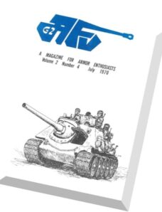 AFV-G2 – A Magazine For Armor Enthusiasts Vol.2 N 4 1970-07