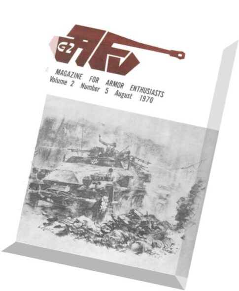 AFV-G2 — A Magazine For Armor Enthusiasts Vol.2 N 5 1970-08