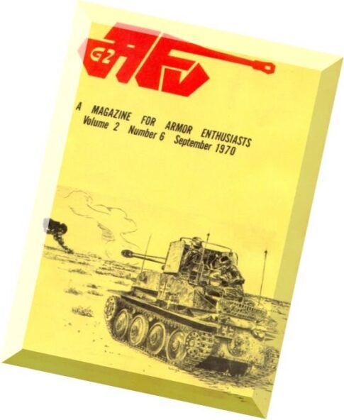 AFV-G2 — A Magazine For Armor Enthusiasts Vol.2 N 6 1970-09