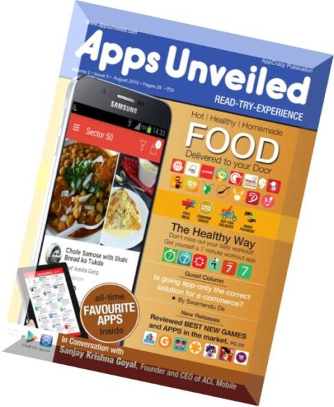 Apps Unveiled — August 2015