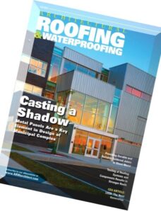 Architectural Roofing & Waterproofing – Fall 2014
