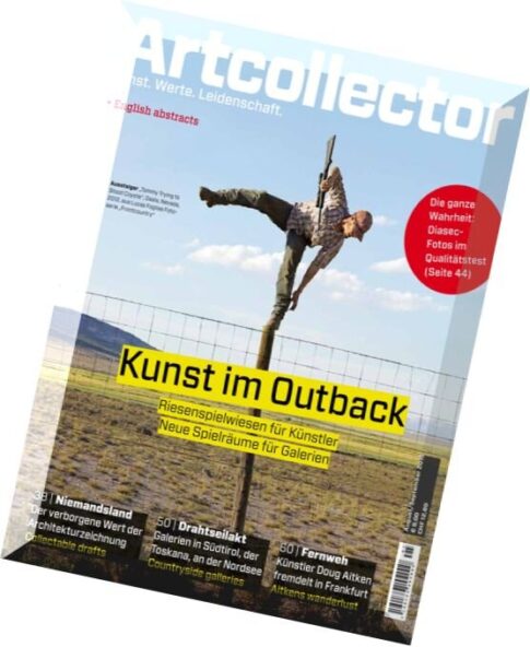 Artcollector Magazin — August-September 2015