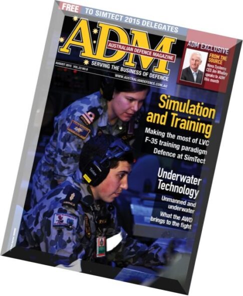 Australian Defence Magazine – August 2015