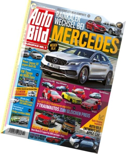 Auto Bild Germany – Nr.34, 21 August 2015