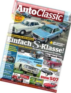 Auto Classic – September-Oktober 2015