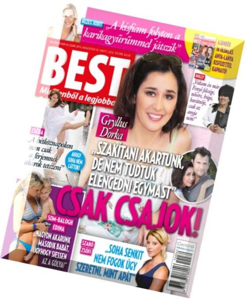 Best Magazin Hungary — 19 Augusztus 2015