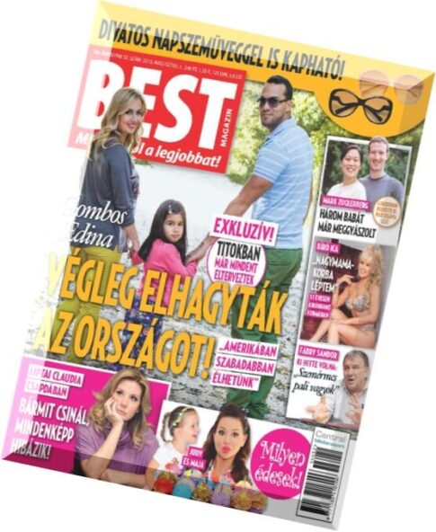 Best Magazin Hungary — 7 Augusztus 2015