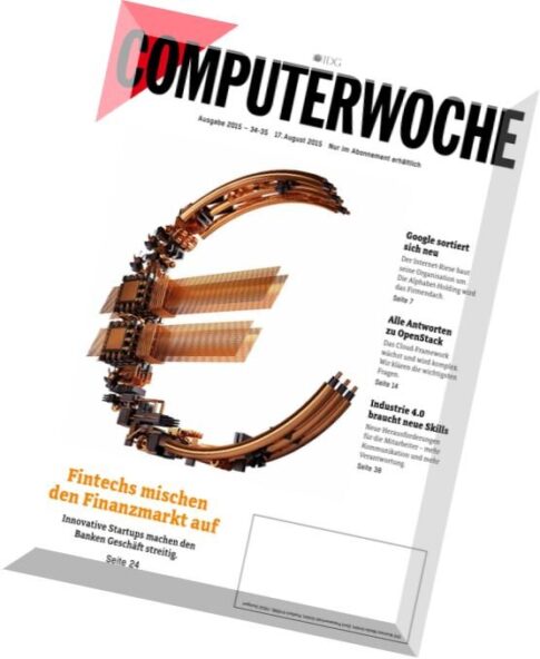 Computerwoche – 17 August 2015