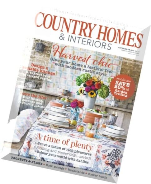 Country Homes & Interiors – September 2015