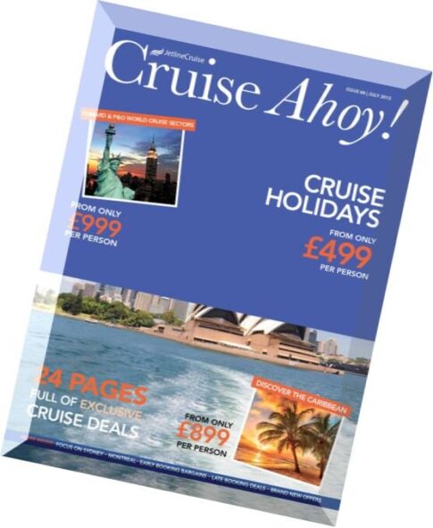 Cruise Ahoy! – July 2015