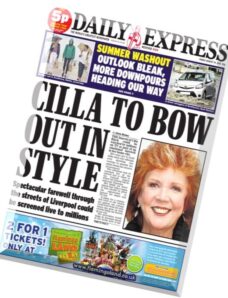 Daily Express – 14 August 2015