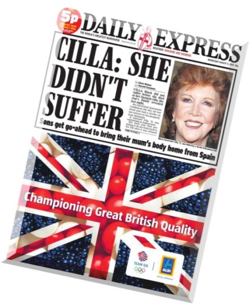 Daily Express — 5 August 2015