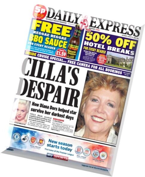 Daily Express – 8 August 2015