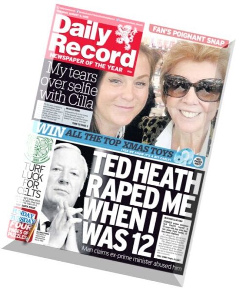 DAILY RECORD – 4 Tuesday, August 2015