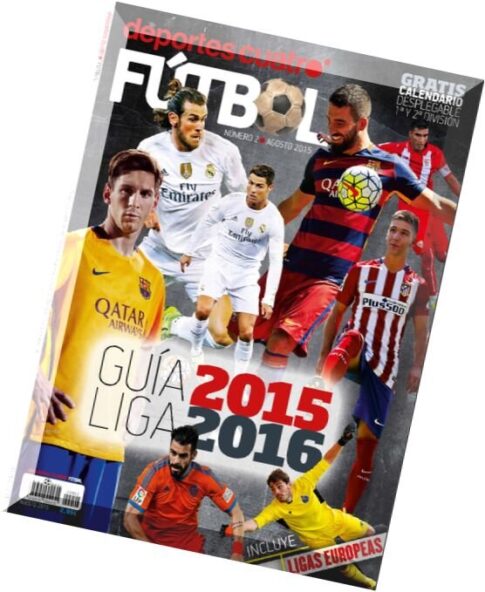Deportes Cuatro Futbol — Agosto 2015