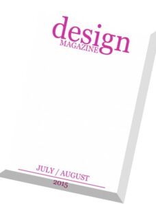 Design Magazine – July-August 2015