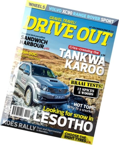 Drive Out – September 2015